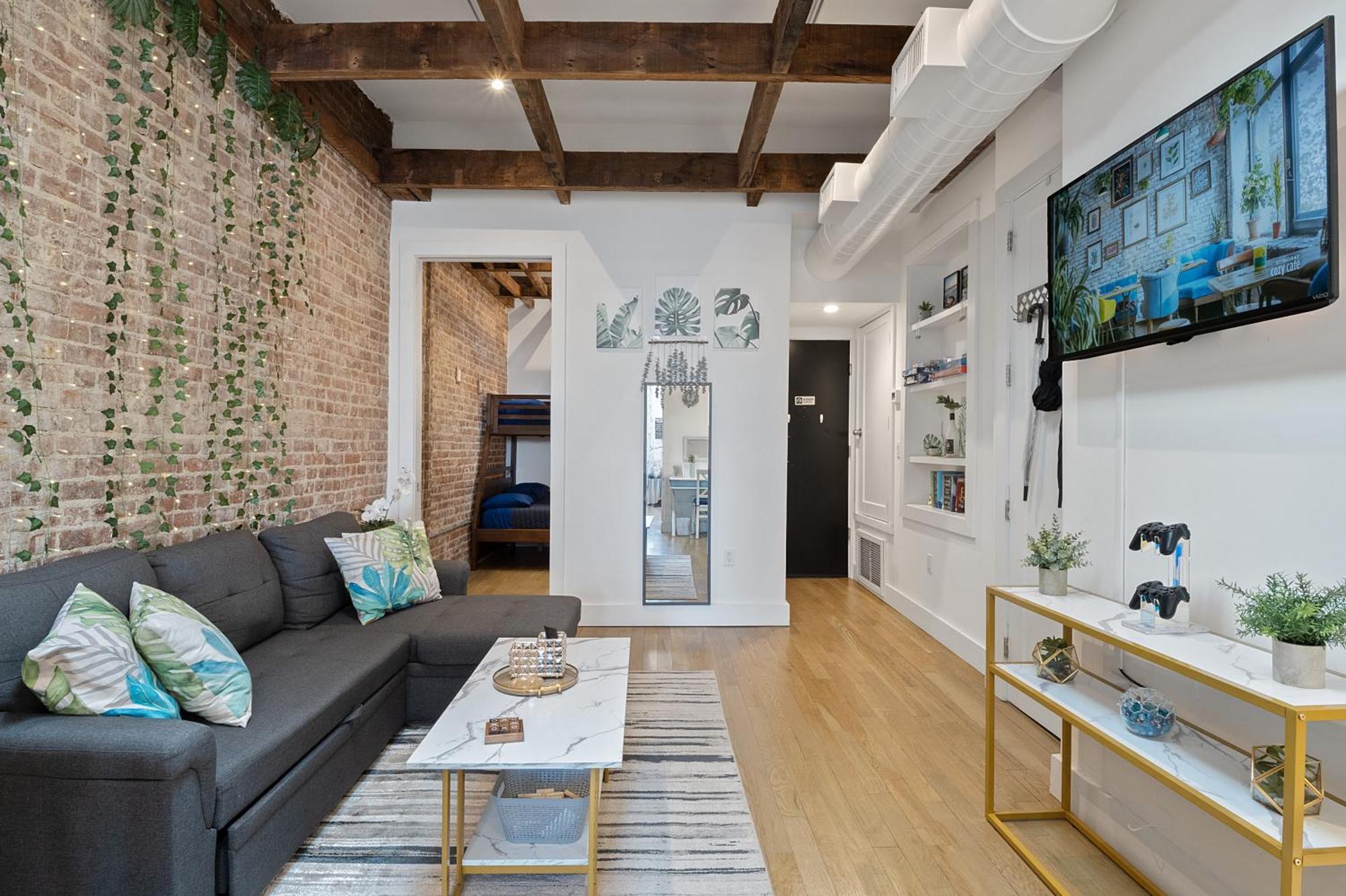 Chic Penthouse 15 Minutes From Nyc - Bus Stop At Doorstep Hoboken Exteriör bild