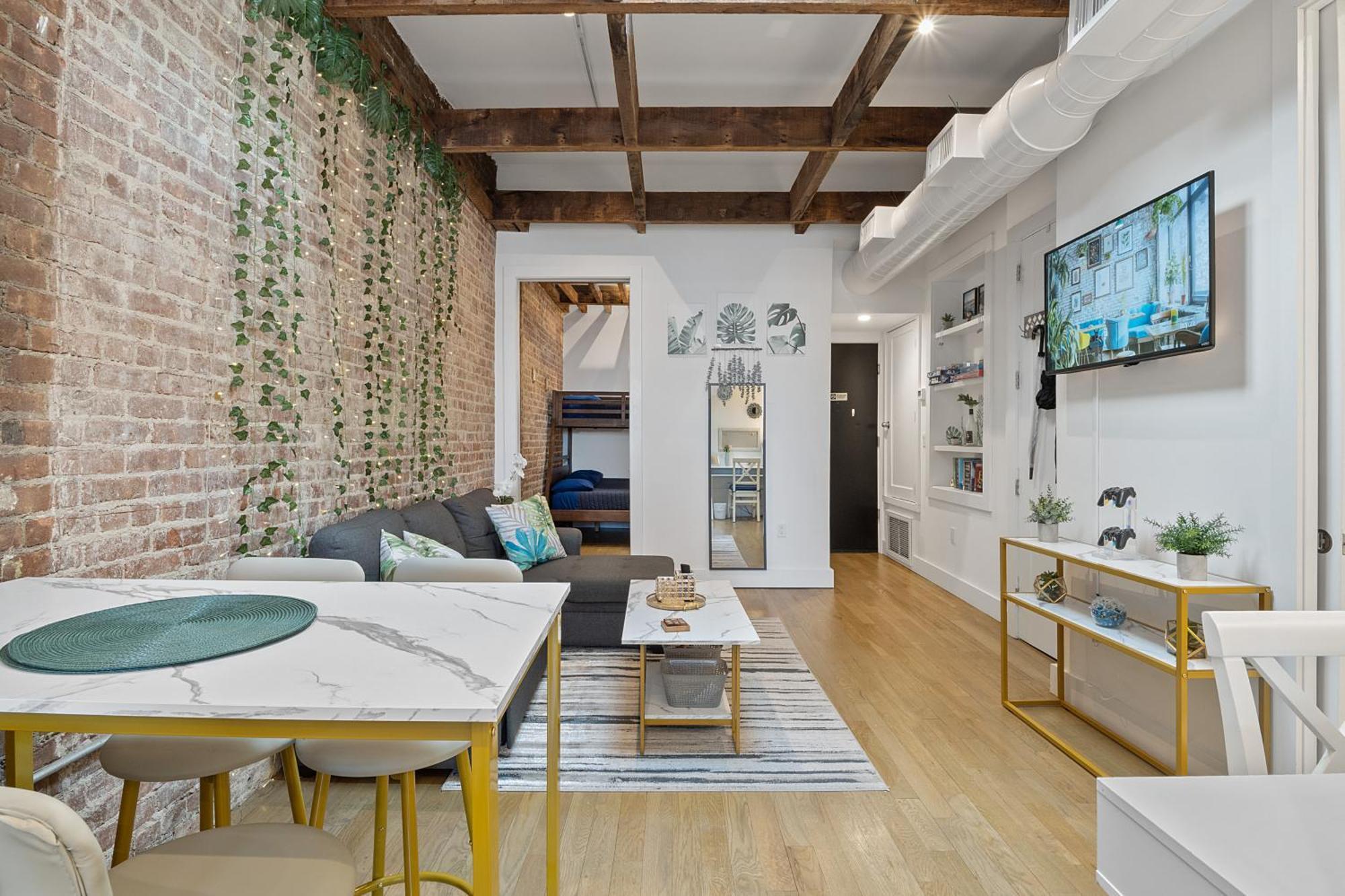 Chic Penthouse 15 Minutes From Nyc - Bus Stop At Doorstep Hoboken Exteriör bild